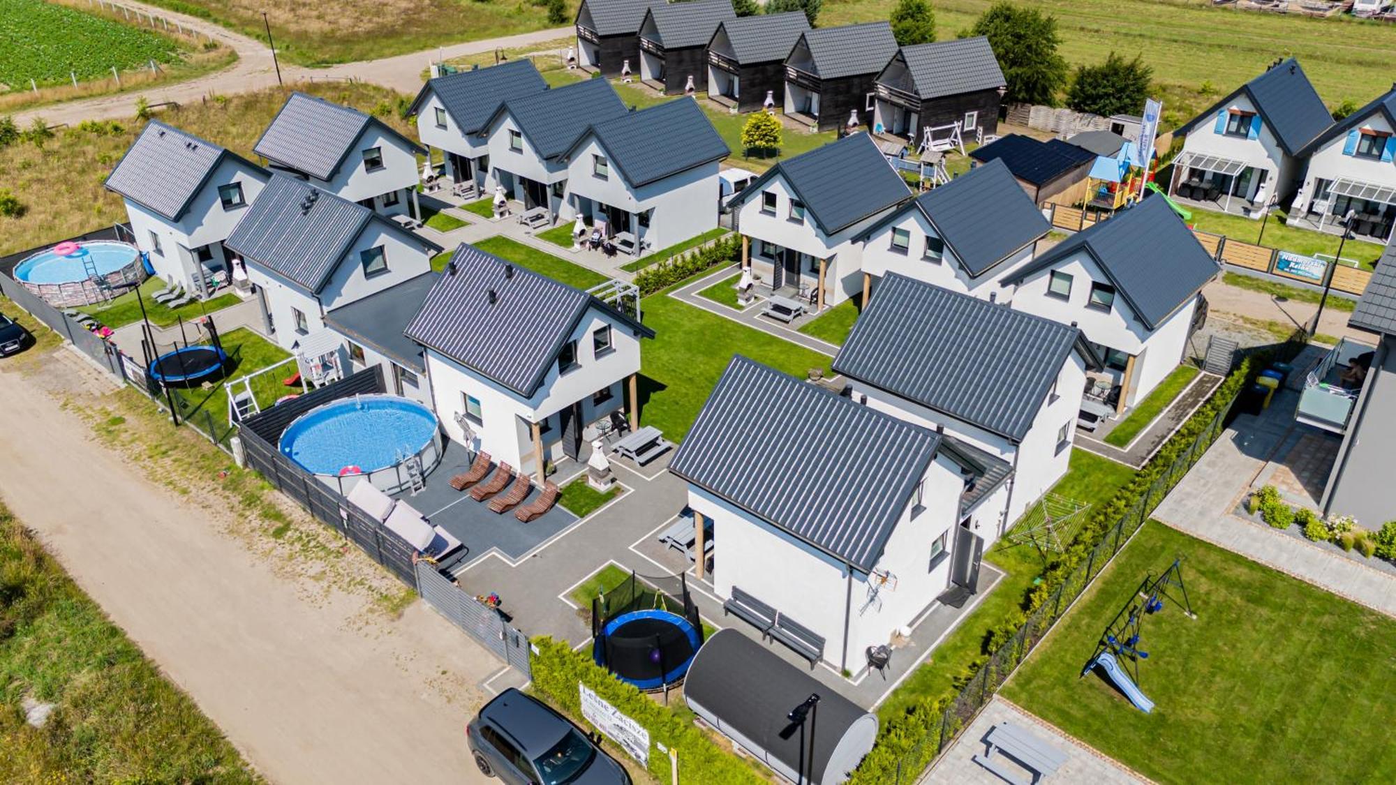 Domki Lesne Zacisze - Domki Z Basenem Ястшембя-Гура Экстерьер фото